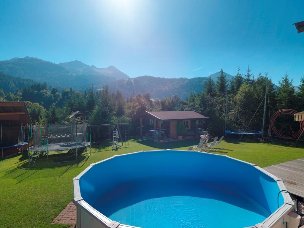 Ferienwohnung Saalbach Фибербрюнн Экстерьер фото