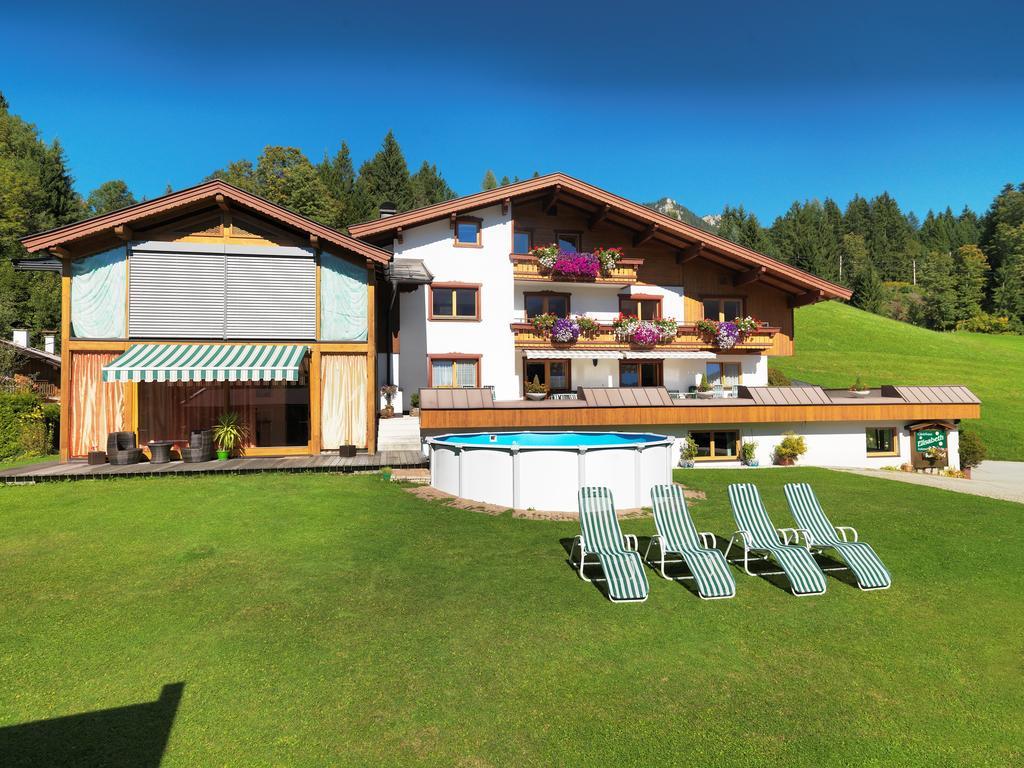 Ferienwohnung Saalbach Фибербрюнн Экстерьер фото