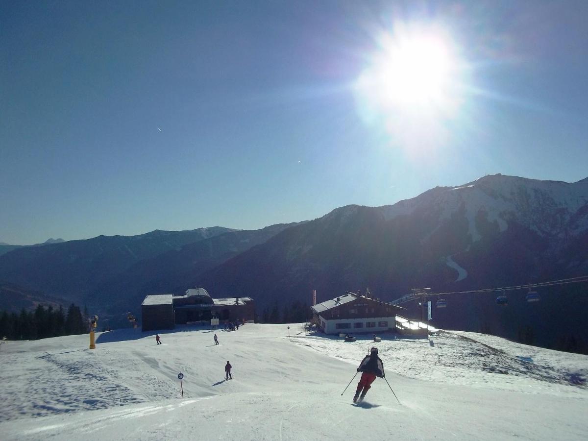 Ferienwohnung Saalbach Фибербрюнн Экстерьер фото